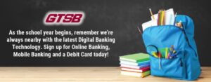 Sign up for online banking, mobile banking, and a debit card today
